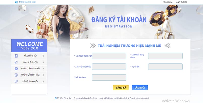 Các bước chi tiết để đăng nhập vào Hi888 - Hi888